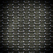 Illustration: The abstract metal surface darkened at the edges The abstract metal surface darkened at the edges