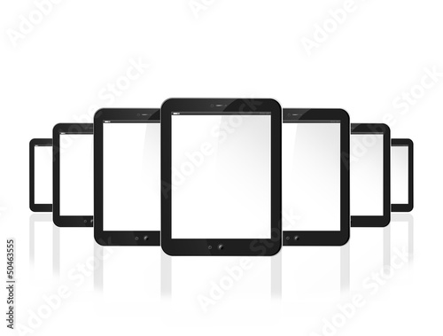 Illustration: tablette ou touchpad tablette ou touchpad