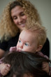 baby and mother