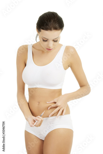 Photo: Diabetes woman Diabetes woman