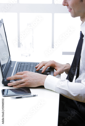 Photo: Businessman working Businessman working