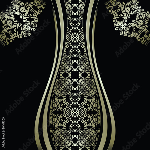 Vector: Elegant seamless background in silver Elegant seamless background in silver