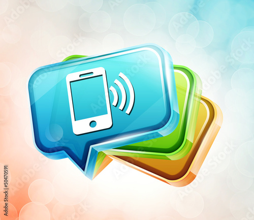 Illustration: Transparent label icon Transparent label icon