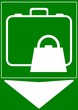 CARTELLO INDICATORE UBICAZIONE DEPOSITO BAGAGLI