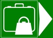 CARTELLO INDICATORE DEPOSITO BAGAGLI