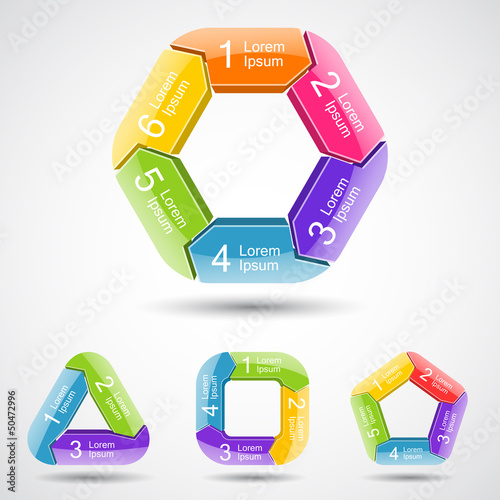 Vector: Template to your business presentation (big collection) Template to your business presentation (big collection)