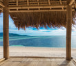 Seaview from bamboo hut