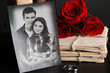 Vintage memories close up