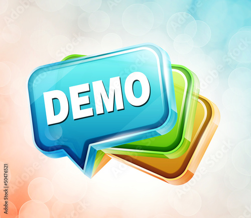 Illustration: Transparent label icon Transparent label icon