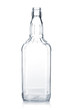 Empty whiskey bottle