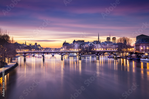 Photo: Pont des arts Paris France Pont des arts Paris France