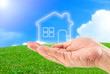 hands holding home