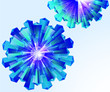 Abstract, crystal, floral, EPS10 - vector graphics.