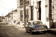Antique car, Trinidad
