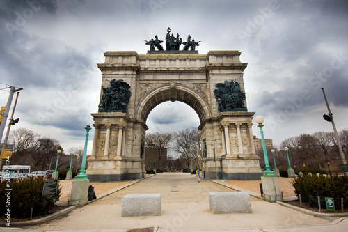 Photo: Historic Beaux-Arts arch in Brooklyn's Grand Army Plaza Historic Beaux-Arts arch in Brooklyn's Grand Army Plaza