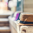 Photo: Street Market Selling Italian Hats in Rome (shallow DOF) Street Market Selling Italian Hats in Rome (shallow DOF)