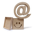 At-Symbol.  E-Mail. Postfach.