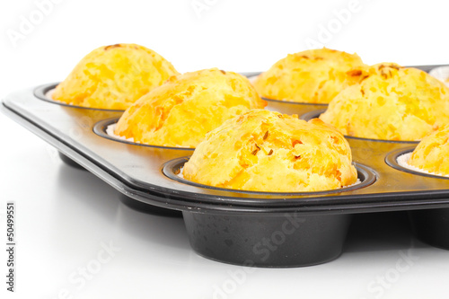 Photo: Schinken - Käse - Muffins in Backform Schinken - Käse - Muffins in Backform