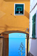 case colorate a corniglia cinque terre, italia