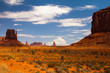 Famous Monument Valley in USA