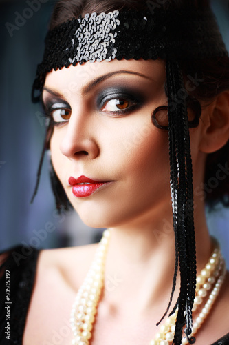 Photo: retro flapper style retro flapper style