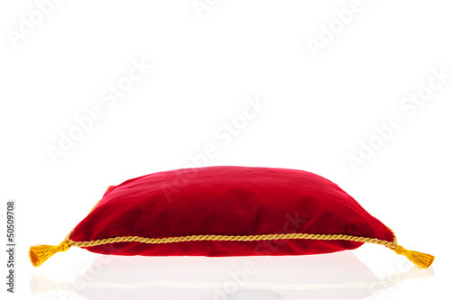 Photo: Royal red velvet pillow Royal red velvet pillow