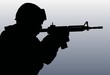 Soldier silhouette