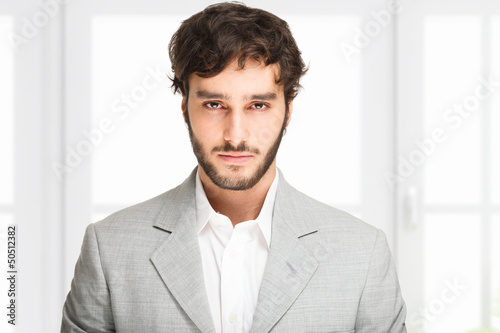 Photo: Portrait of an handsome man Portrait of an handsome man