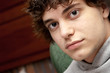 Photo: Serious teen boy portrait Serious teen boy portrait