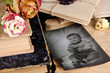 Vintage memories close up