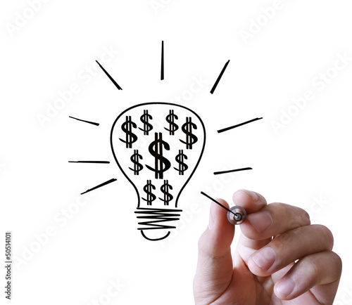Photo: drawing light bulb drawing light bulb
