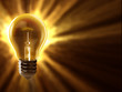 Illustration: light bulb background light bulb background