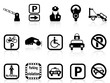 car parking icons