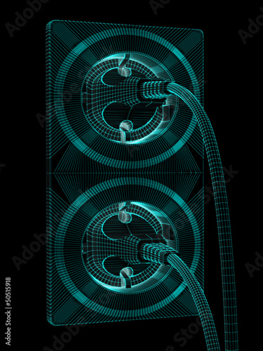 Illustration: electric supply electric supply