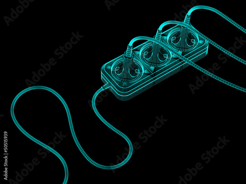 Illustration: electric supply electric supply