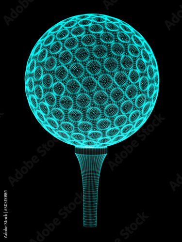 Illustration: golf golf