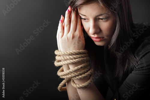 Photo: bound hands bound hands