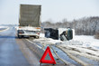 winter car crash