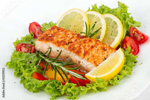 Photo: salmon filet salmon filet