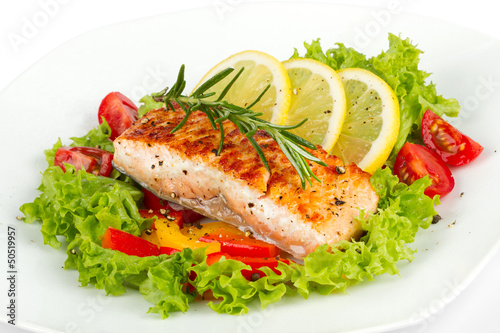 Photo: salmon filet salmon filet
