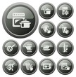 Vector: Kitchen and cooking button set Kitchen and cooking button set