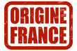 Grunge Stempel rot ORIGINE FRANCE