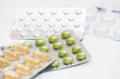 Tabletten und Pillenmischung