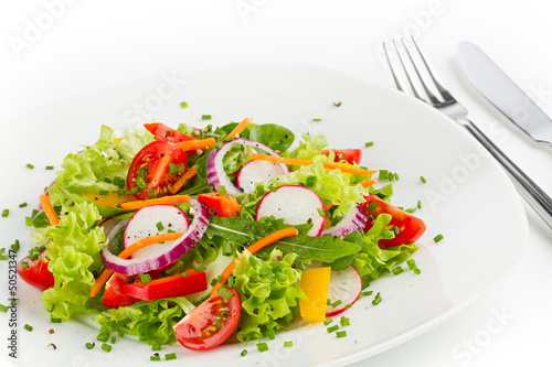 Photo: vegetable salad vegetable salad