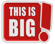 !-Schild rot quad THIS IS BIG