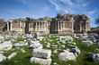 Side, ruins of library