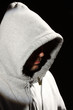 man in a hood