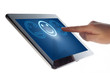 Tablet smiling button