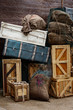 Vintage luggage