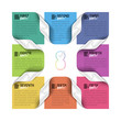 Eight  parts cycle design template
